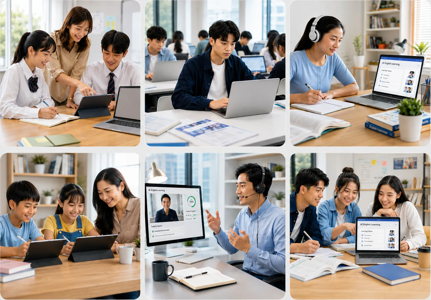 英文能力與 AI 能力同步成長